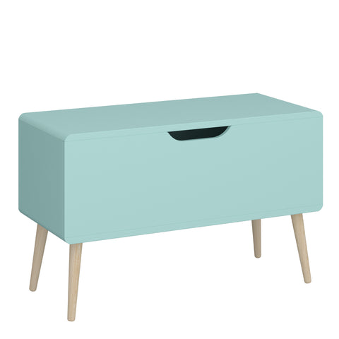 Gaia Toy Box in Cool Mint - Stylish Kids Storage