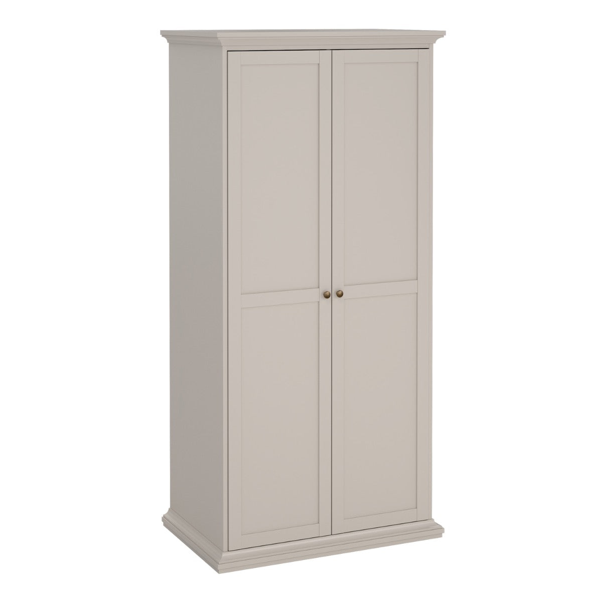 Paris Wardrobe with 2 Doors in Cashmere