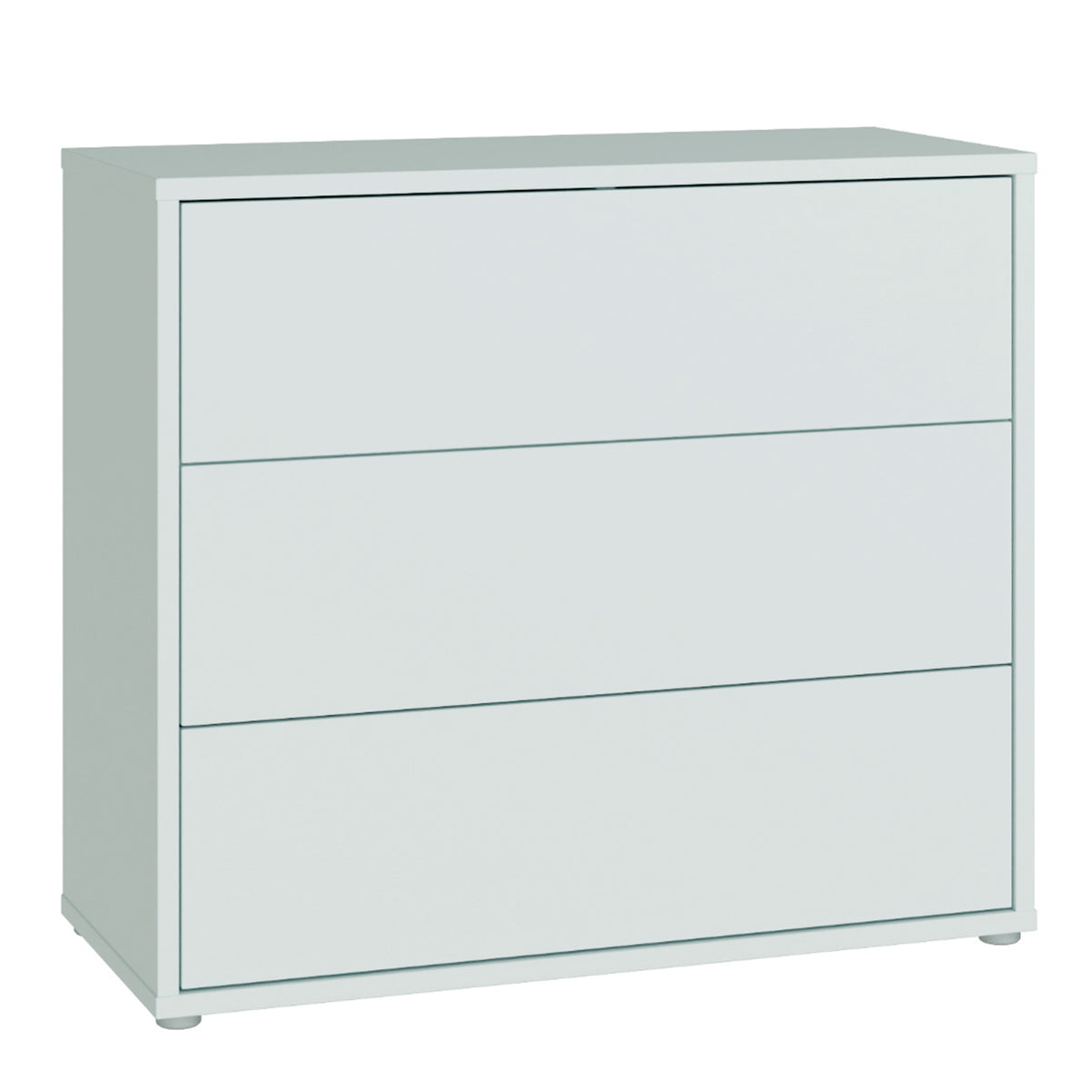 Alice Springs 3 Drawer Chest with Push — front view