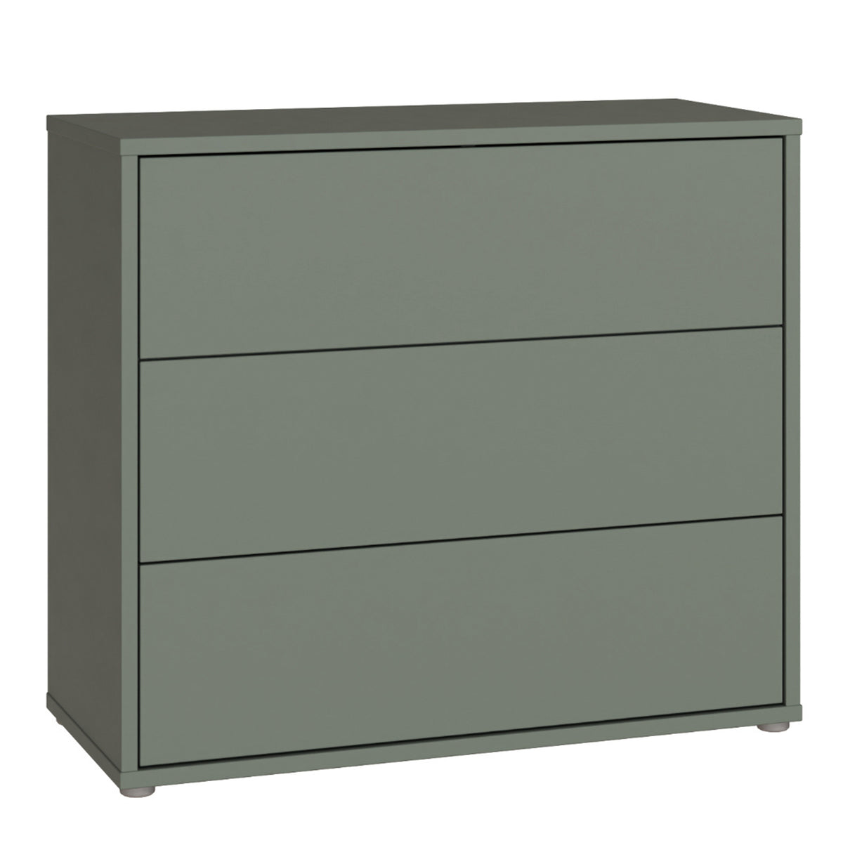 Alice Springs 3 Drawer Chest With Push — front view