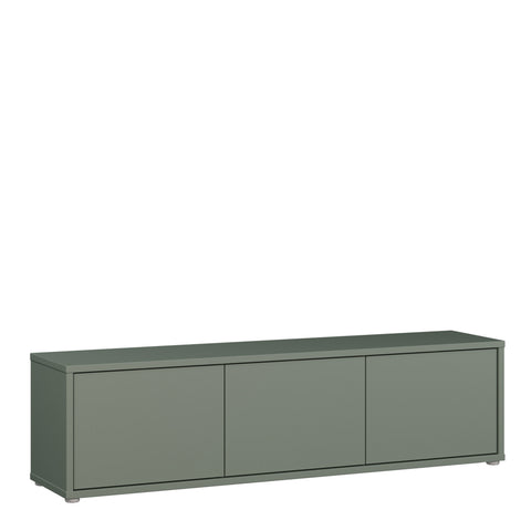Alice Springs Wide TV Cabinet with 3 Doors Push — front view