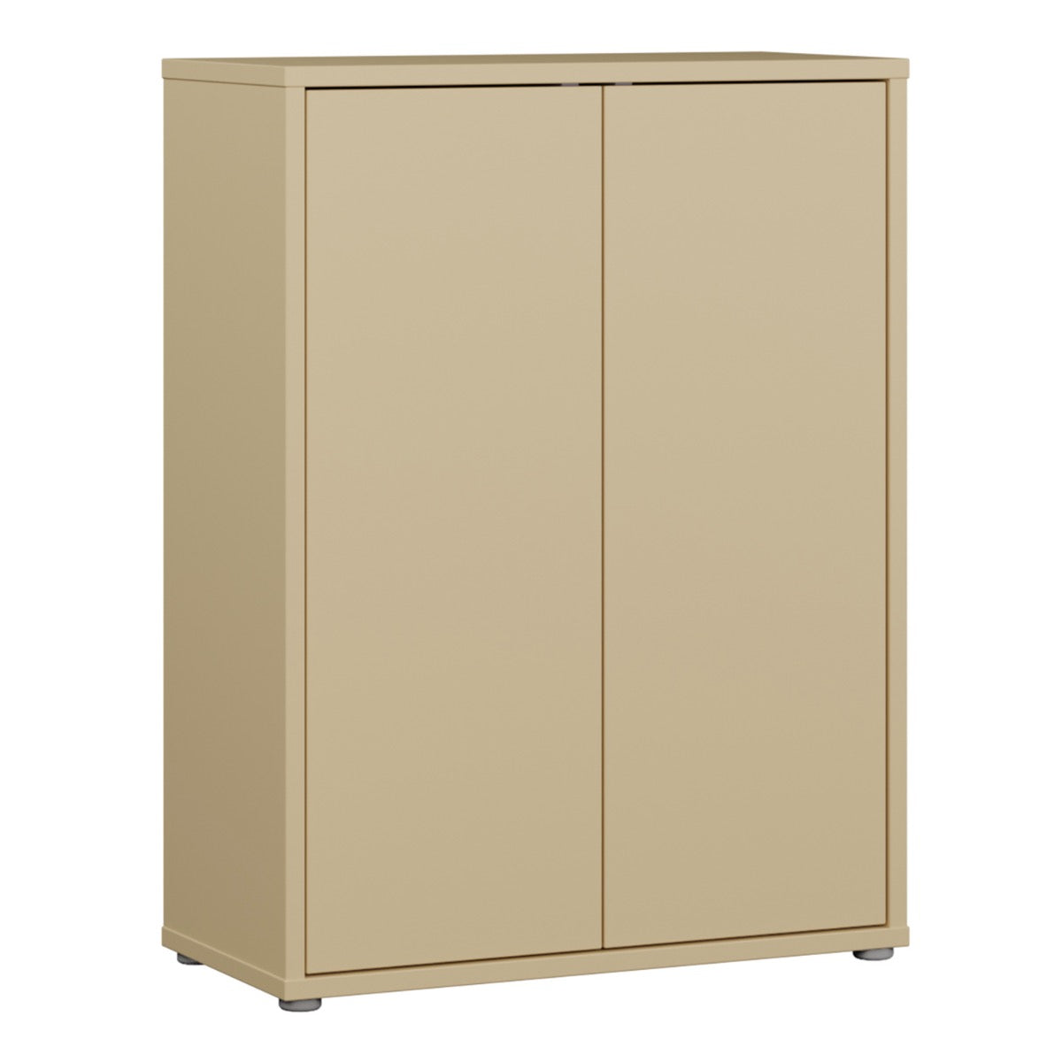 Alice Springs Shoe Cabinet 2 Door Push-to-Open Butter Yellow