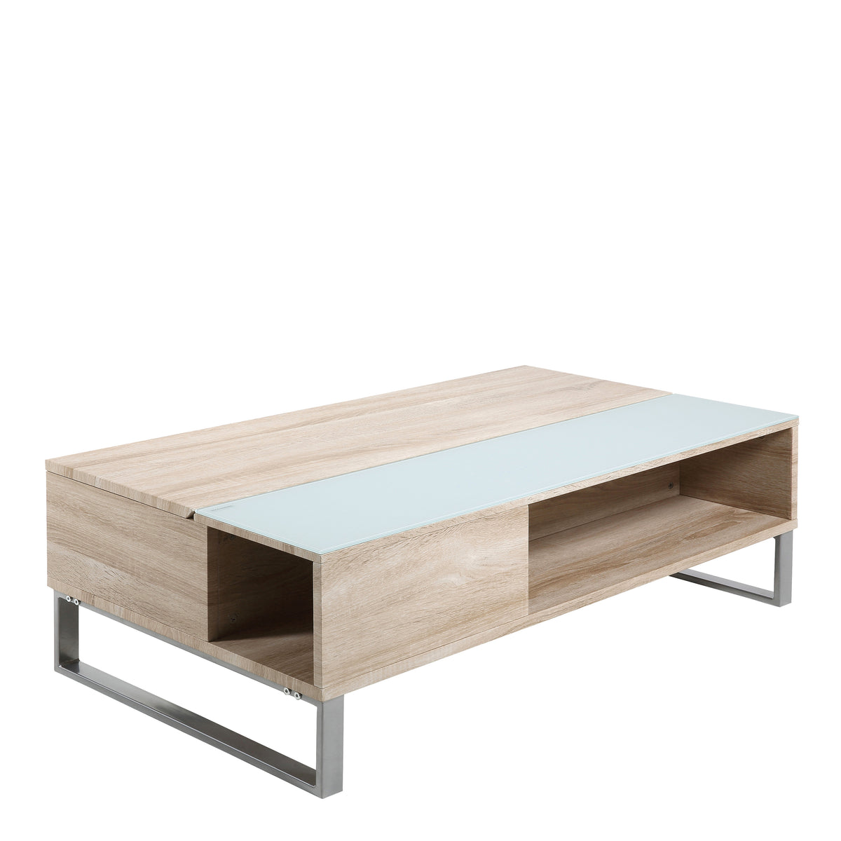 Azalea Lift Up Coffee Table in Oak — front view