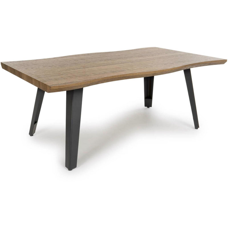 Nassau Wave Edge Coffee Table - Oak