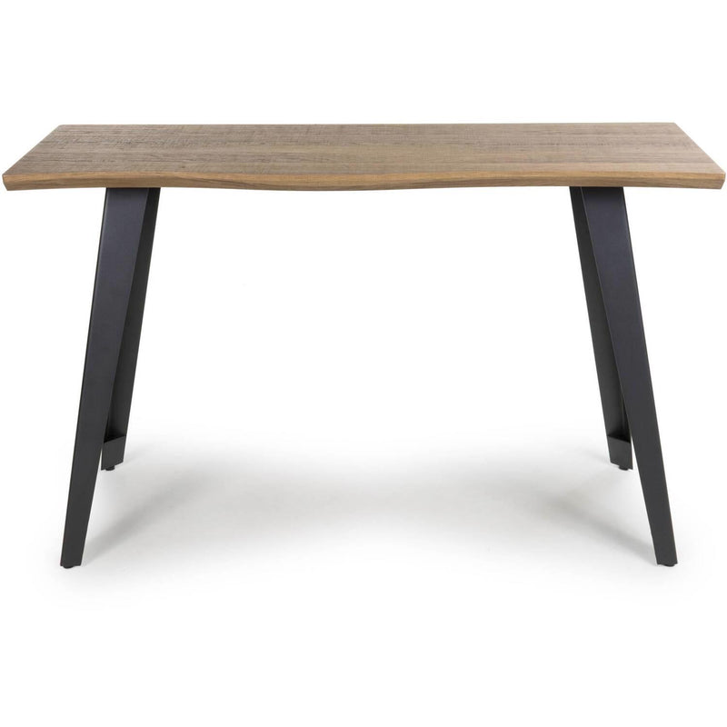 Nassau Wave Edge Console Table - Oak
