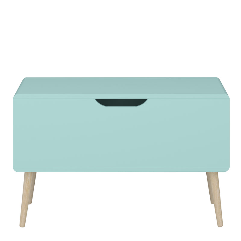 Gaia Toy Box in Cool Mint - Stylish Kids Storage