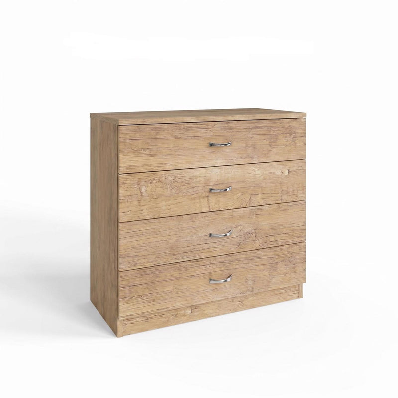 Promo 4 Drawer Chest Of Drawers - Oak