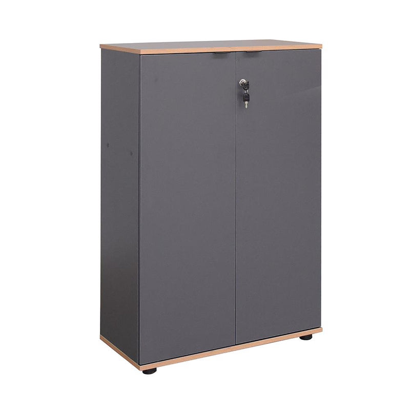 Adore Rio Anthracite Grey Office Filing Cabinet - Lockable Storage