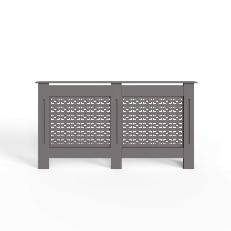 FWStyle Geometric Pattern Large Grey Radiator Cover