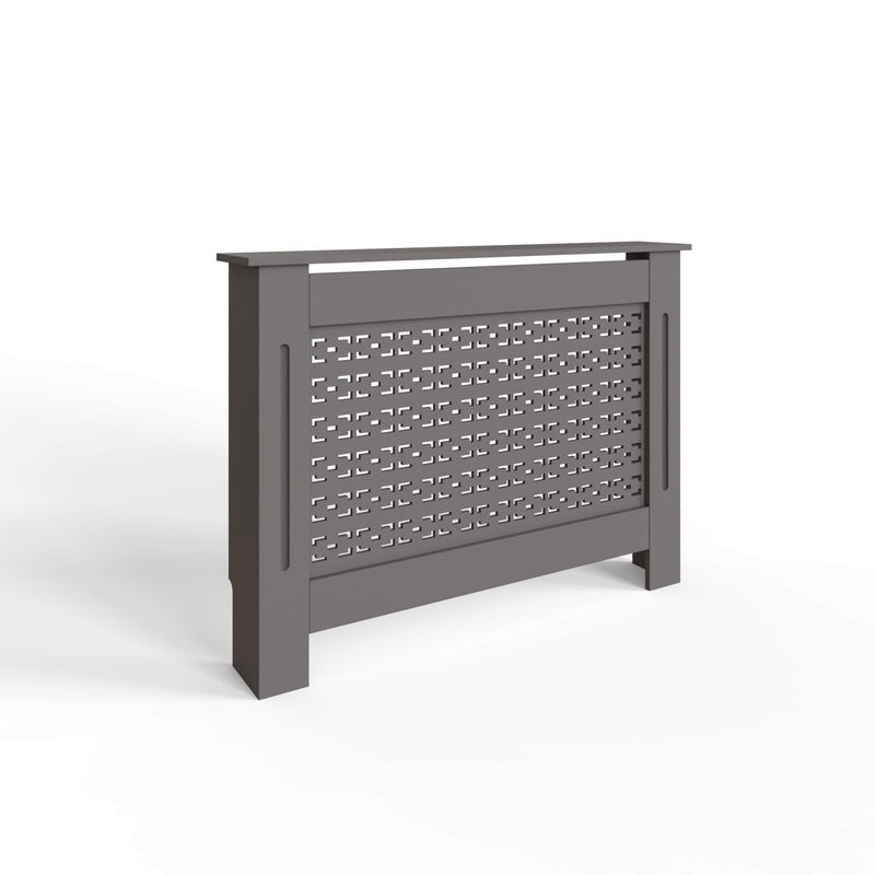 FWStyle Geometric Pattern Medium Grey Radiator Cover