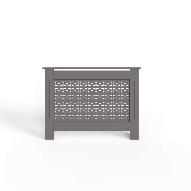 FWStyle Geometric Pattern Medium Grey Radiator Cover