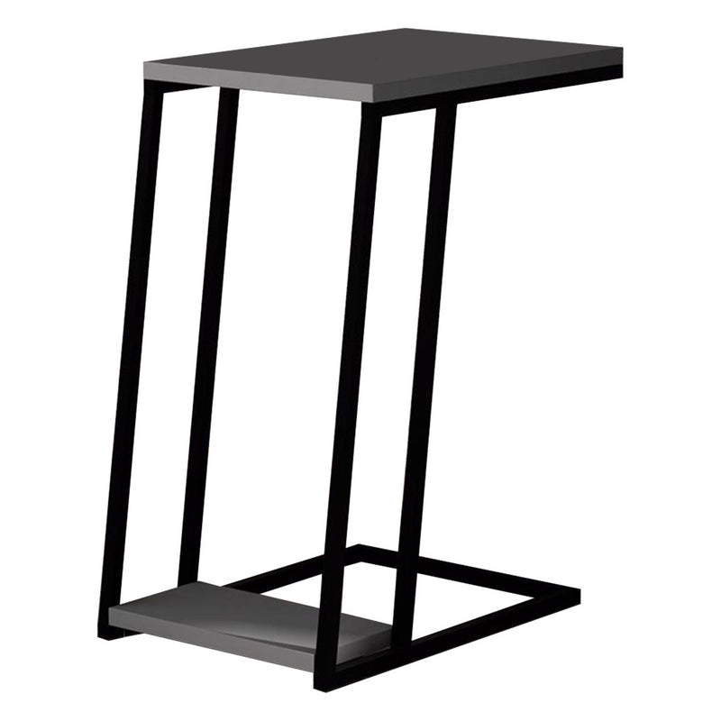 FWStyle Pal 2 Tier Anthracite Grey Sofa End Table