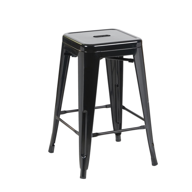 Bistro Pack Of 4 24 Black Countertop Stools