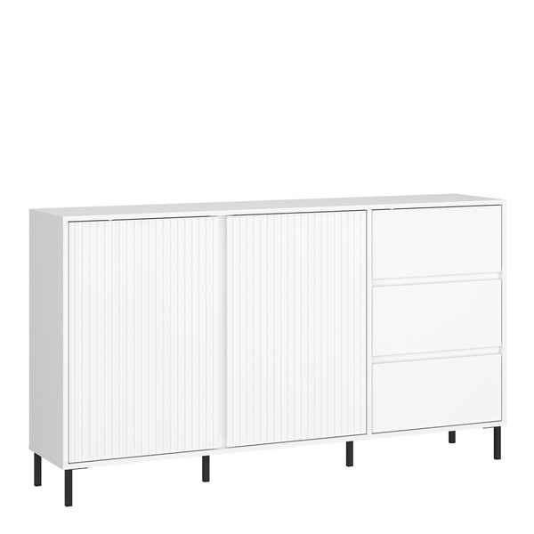Sideboard in Alpine White High Gloss