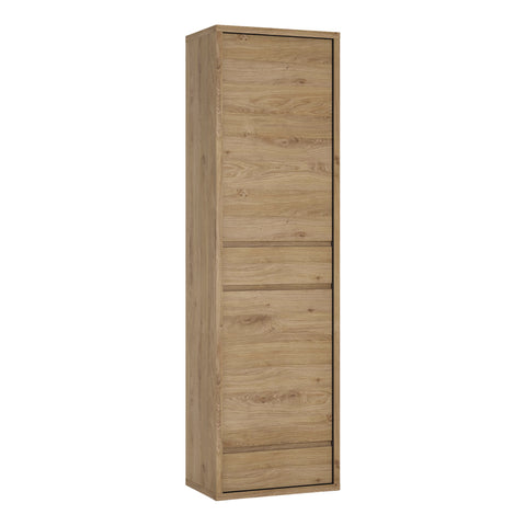 Shetland 2 Door 2 Drawer Narrow Cabinet — front view