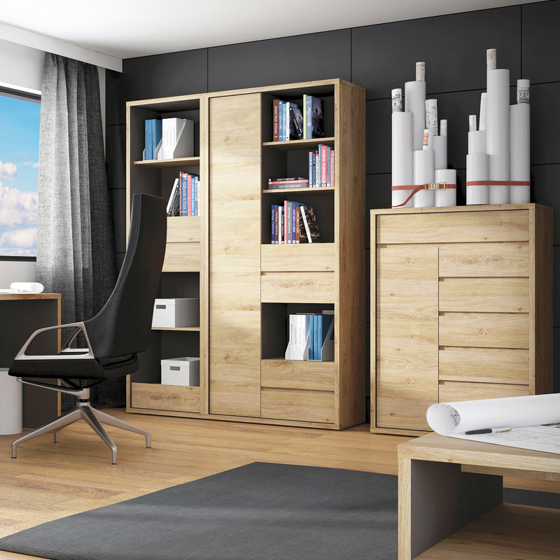 Shetland 1 Door 6 Drawer Cupboard — alternative angle