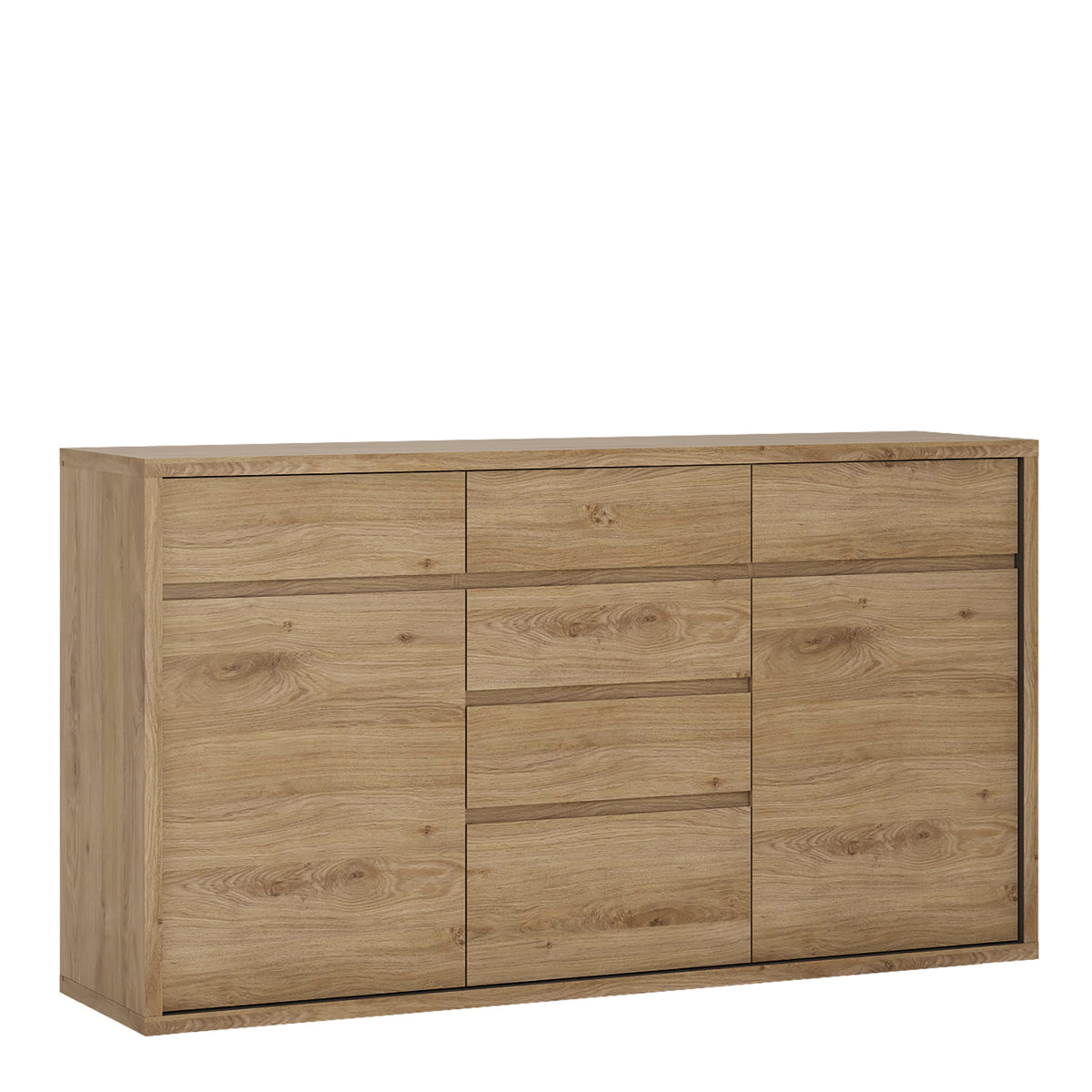Shetland 2 Door 6 Drawer Chest — front view