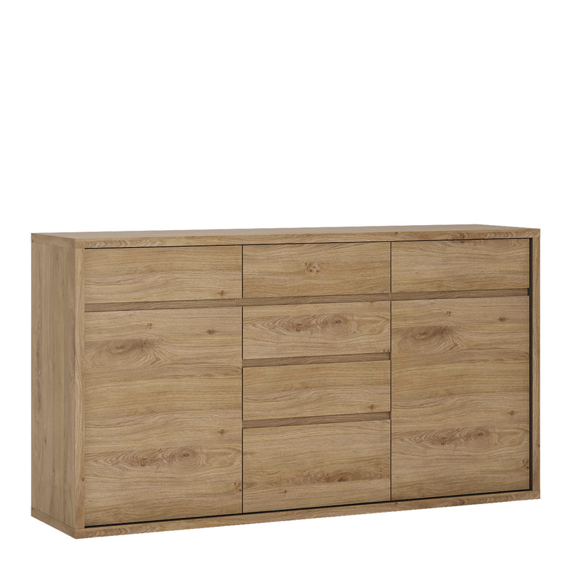 Shetland 2 Door 6 Drawer Chest — front view