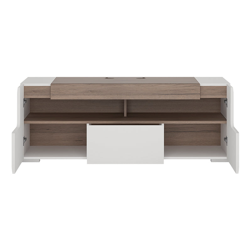 Toronto 140cm wide TV Cabinet — detail view