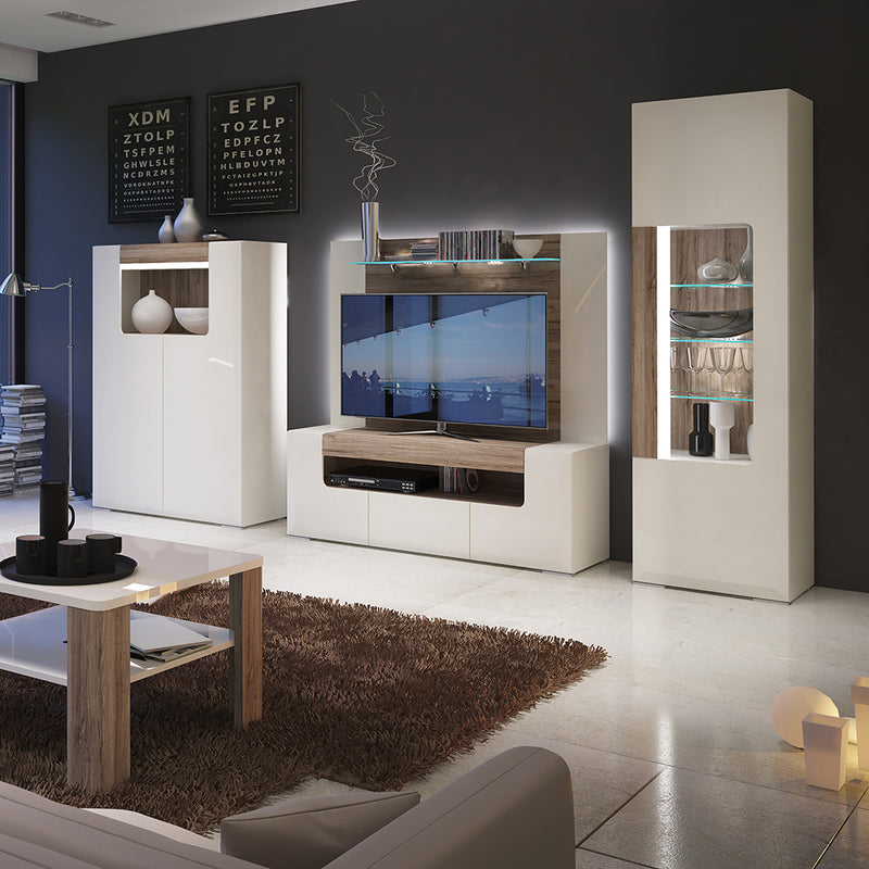 Toronto 140cm wide TV Cabinet — alternative angle