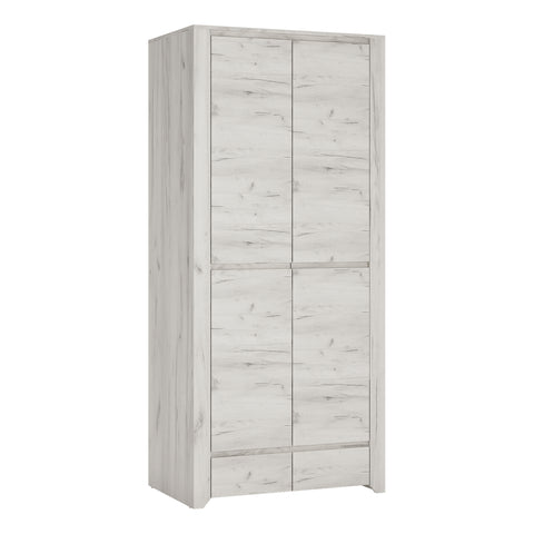 Angel 2 Door 2 Drawer Fitted Wardrobe — front view