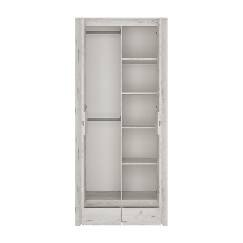 Angel 2 Door 2 Drawer Fitted Wardrobe — alternative angle