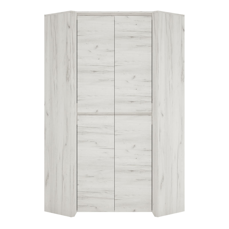 Angel Corner Fitted Wardrobe — side angle