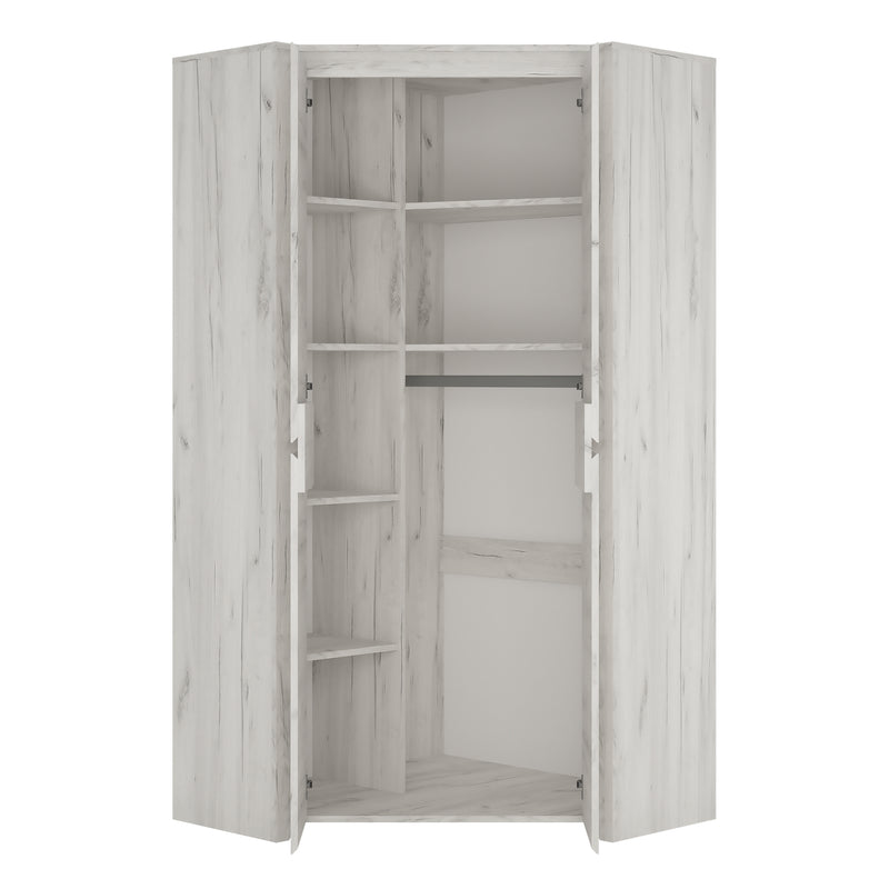 Angel Corner Fitted Wardrobe — detail view