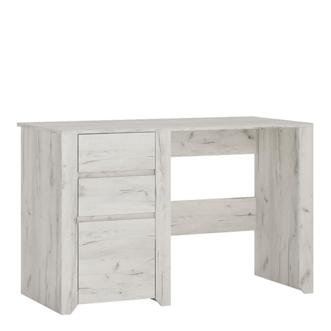 Angel 3 Drawer Desk — front view