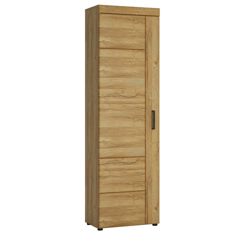 Cortina Tall Cupboard (LH) in Grandson Oak — front view