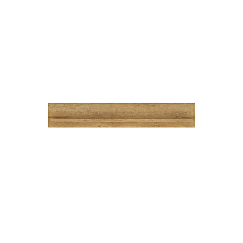 Cortina Wall Shelf 117cm in Grandson Oak — side angle