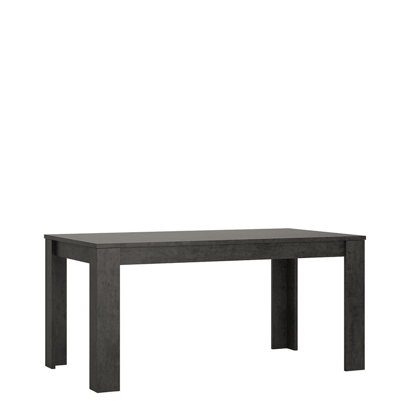 Zingaro Extending Dining Table 160 — front view