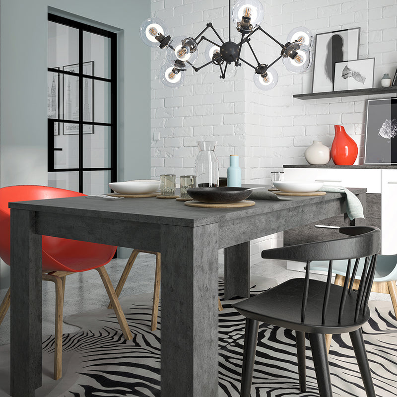 Zingaro Extending Dining Table 160 — detail view