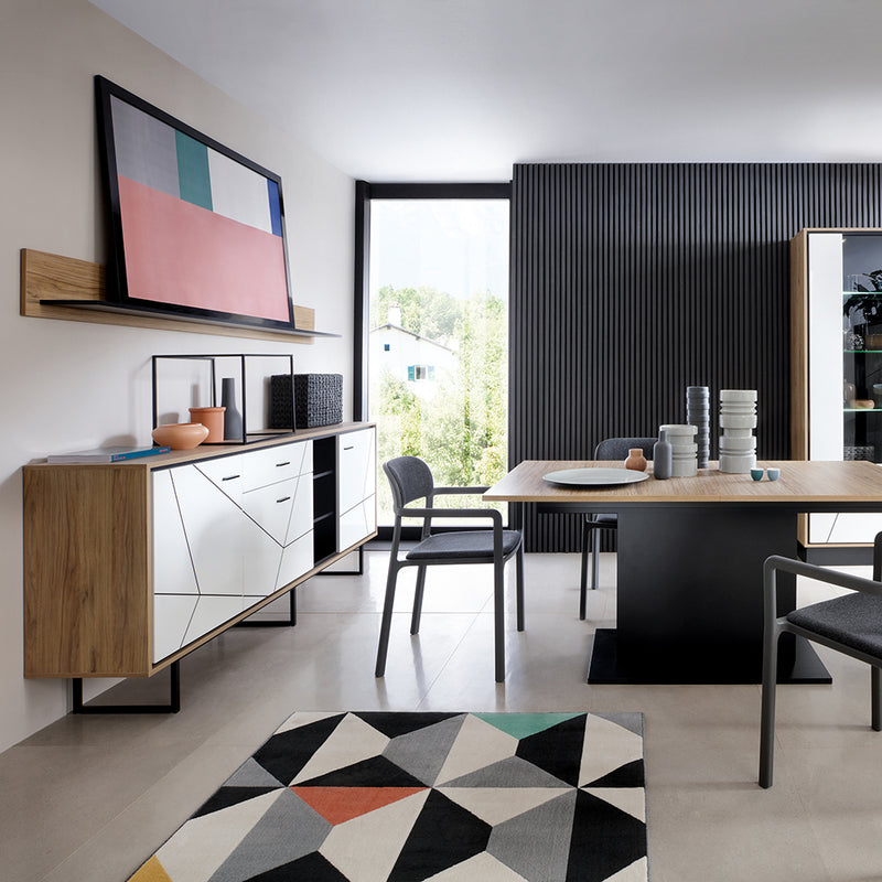 Brolo Extending Dining Table 160 — alternative angle