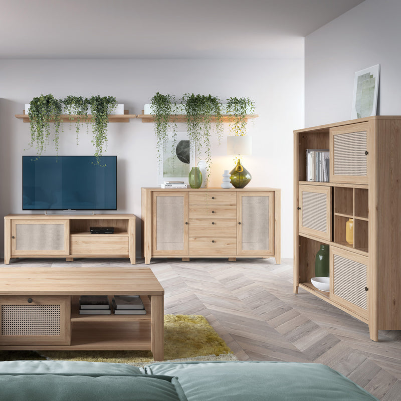 Cestino Shelf In Jackson Hickory Oak — alternative angle