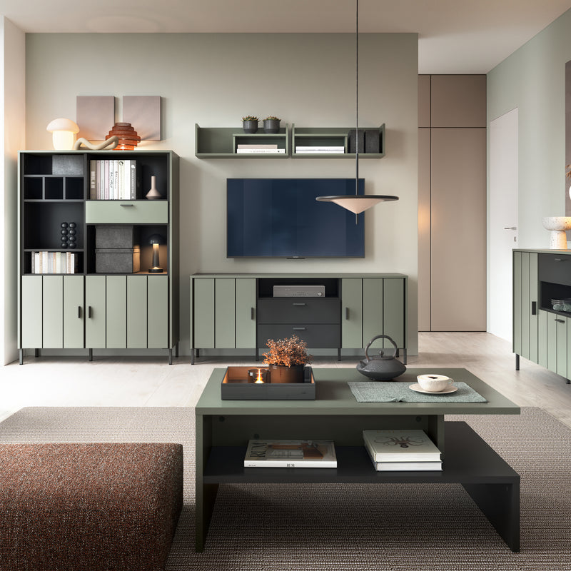 Arundel Coffee Table in Green/Grey — detail view