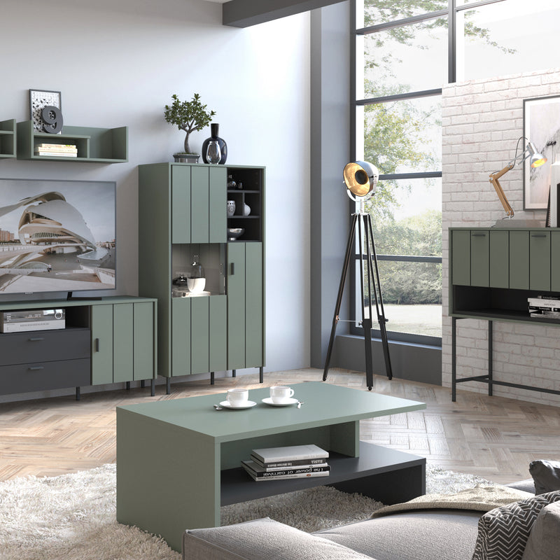 Arundel Coffee Table in Green/Grey — alternative angle