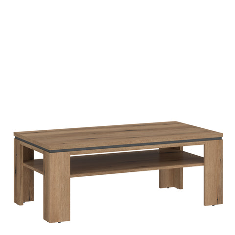 Arundel Coffee Table in Oak/Grey — front view
