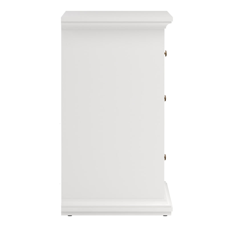 Paris Chest of 4 Drawers in White — alternative angle