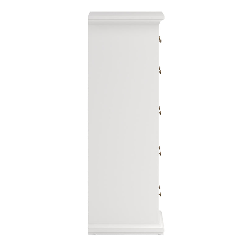 Paris Chest of 6 Drawers in White — alternative angle