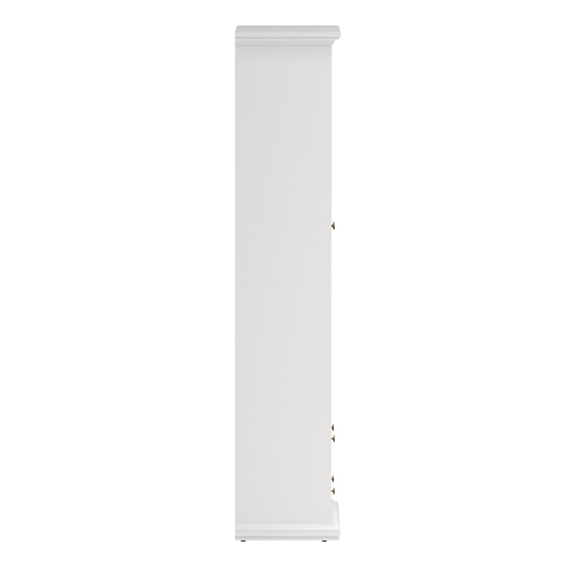 Paris China cabinet in White — alternative angle