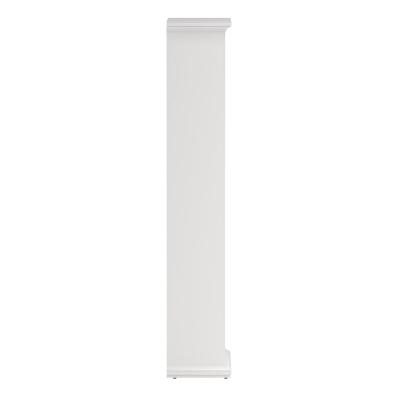 Paris Tall Bookcase in White — alternative angle