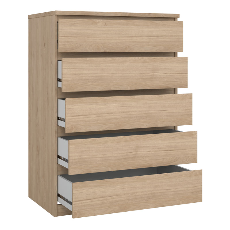 Naia Chest of 5 Drawers in Jackson Hickory Oak — alternative angle