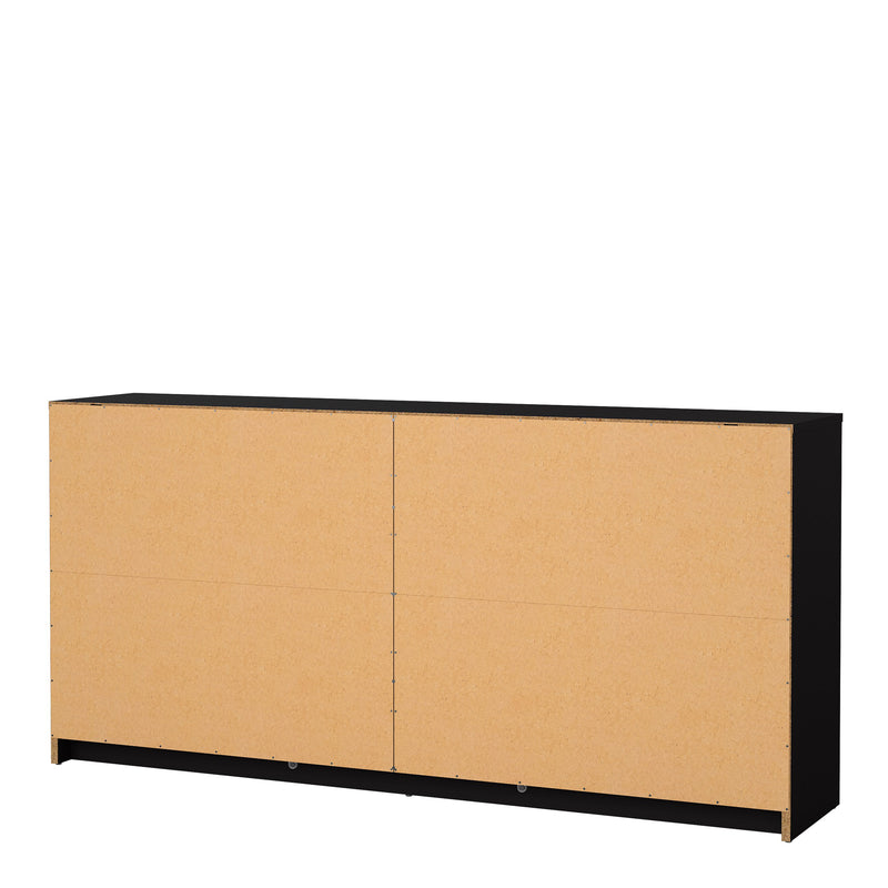 May Chest of 6 Drawers (3+3) in Black — alternative angle