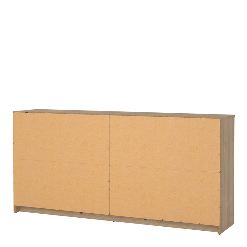 May Chest of 6 Drawers (3+3) in Jackson Hickory Oak — alternative angle