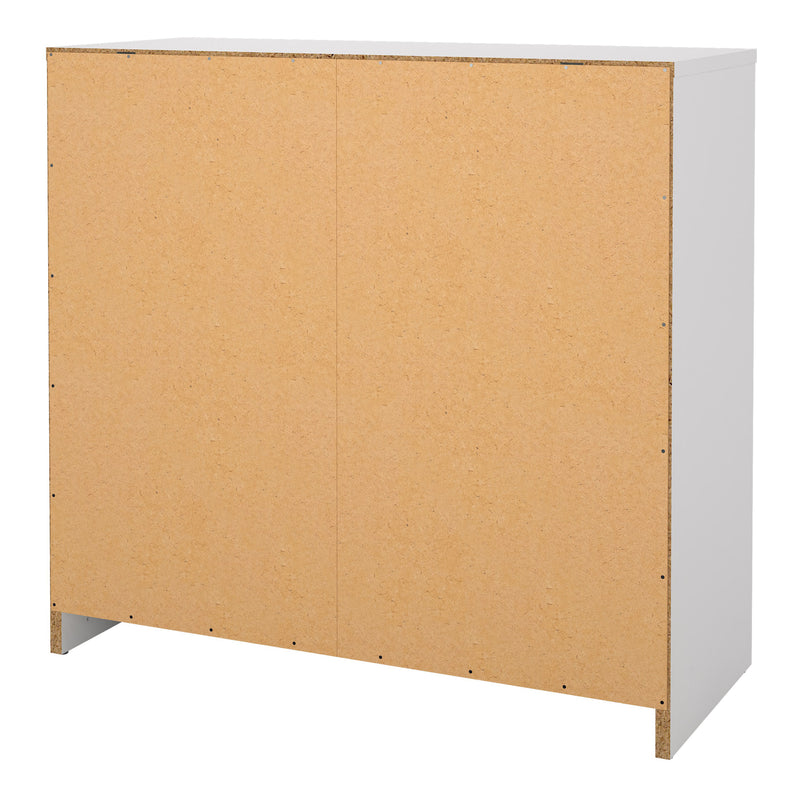 May Chest of 3 Drawers in White — alternative angle