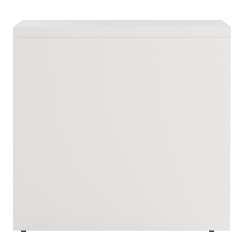 Next Nightstand 2 drawers White — alternative angle