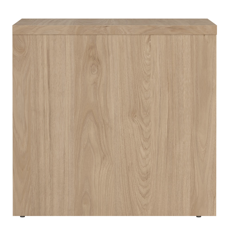 Next Nightstand 2 drawers Jackson Hickory White high gloss — alternative angle