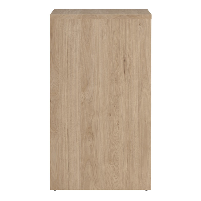 Next Chest 3 drawers Jackson Hickory White high gloss — alternative angle