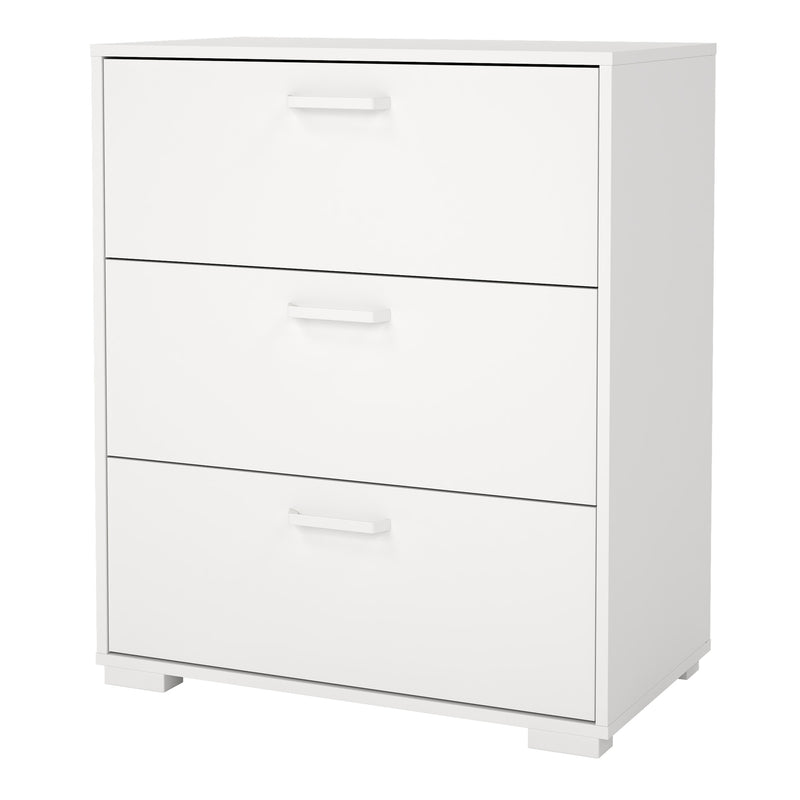 Sofia Chest 3 drawers White — detail view